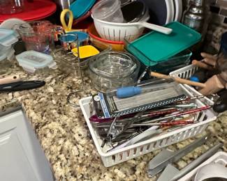 Assorted Kitchen Utensils and Gadgets