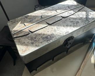 Vintage Metal Toolbox