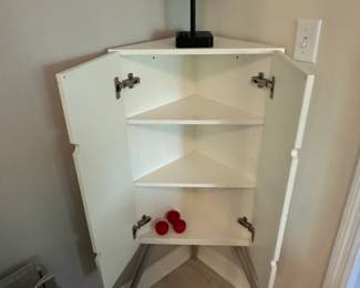 IKEA PS White Corner Cabinet
