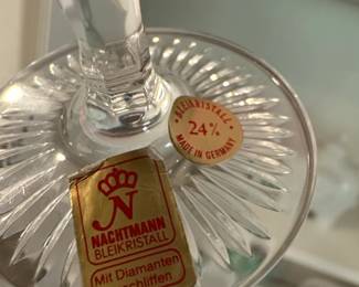 Nachtmann Traube Colored Cut Crystal Wine Glasses third image