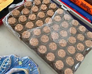 Miniature Glass Bottles with Cork Stoppers