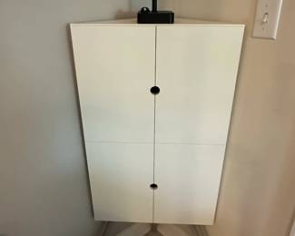 IKEA PS White Corner Cabinet second image