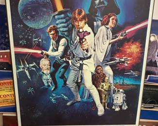 Star Wars  Original Tom Jung Movie Poster