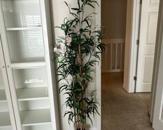 Artificial Bamboo Tree with Plumeria Flowers