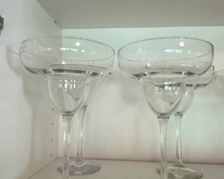 Set of Libbey ZStem Martini Glasses second image