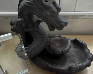 Ceramic Dragon Backflow Incense Burner