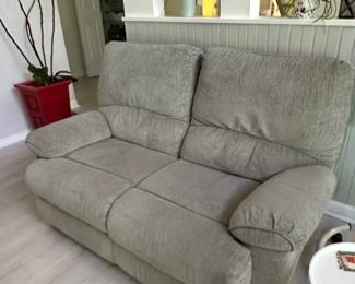 Ashley Furniture Scranto Reclining Sofa and Loveseat Set