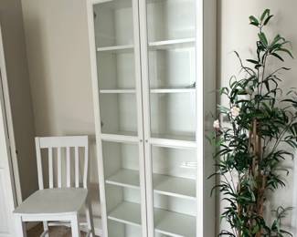IKEA Billy or Oxberg Bookcase with Glass Doors