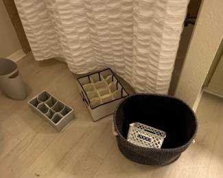Fabric Storage Bins and Drawer Organizers