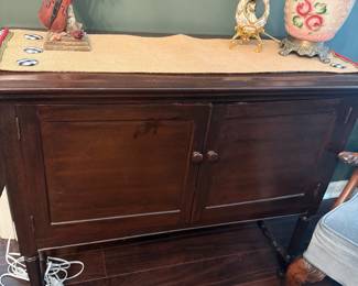 Antique music cabinet