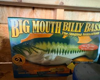 Is that a "Big Mouth Billy Bass"? YES IT IS!!