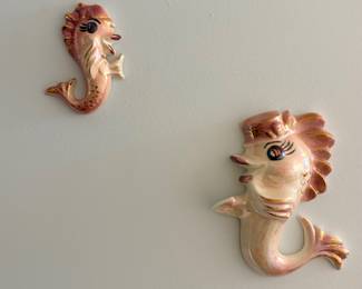 Vintage Arnels  Luster Fish set