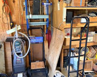 Carpet cleaner and dolly's 