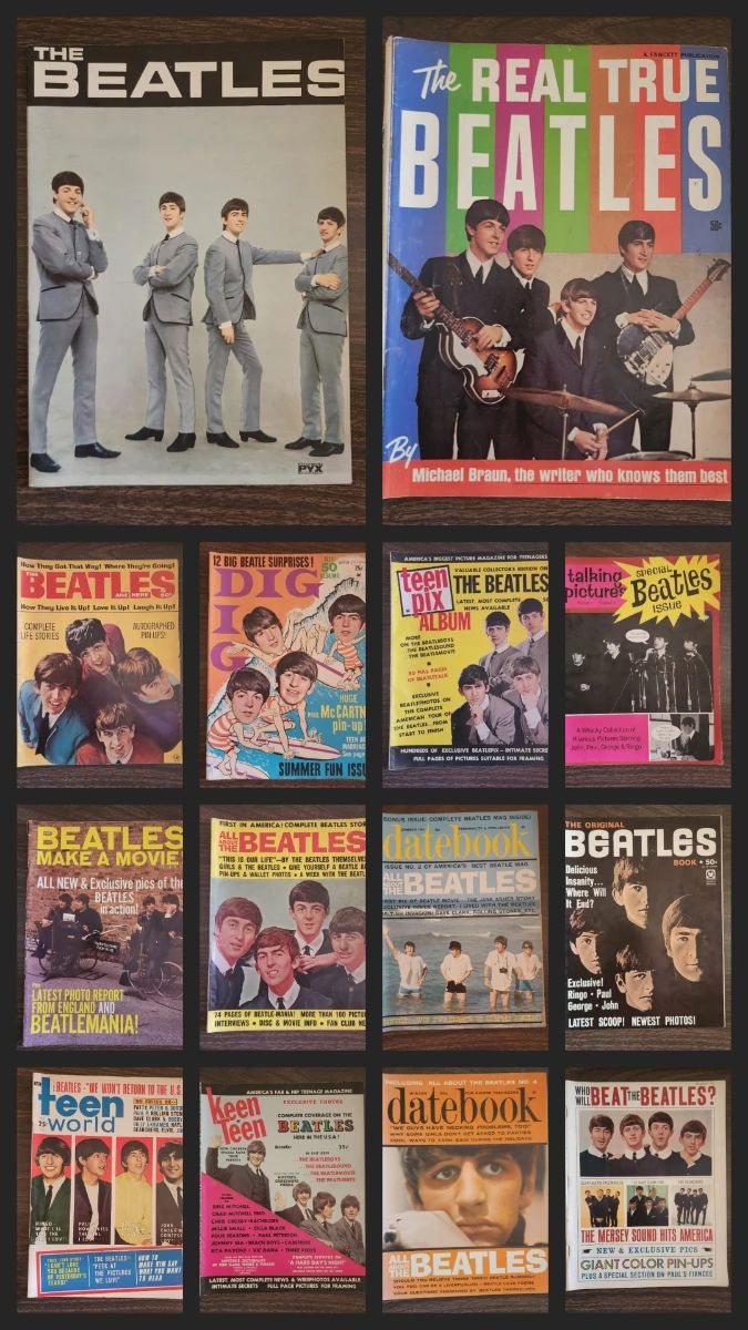 Selection of many Beatles Magazines Available