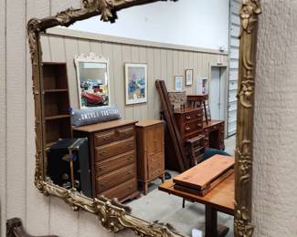 Ornate Gold Mirror