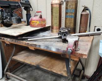 Heavy Vintage Work Bench