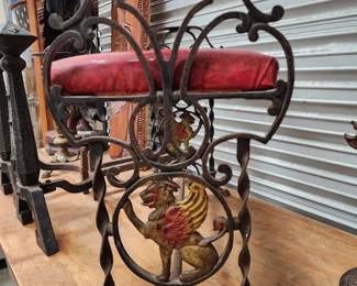 Ornate Piano Bench