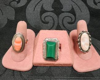 Sterling rings