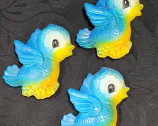 Bluebird chalkware 