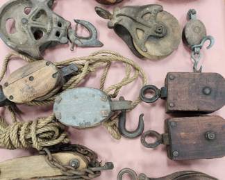 Vintage Pulleys