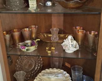 Lots of Antique Glass