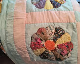 Very Large Antique Quilt Collection
