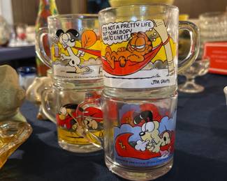 Vintage Garfield mugs
