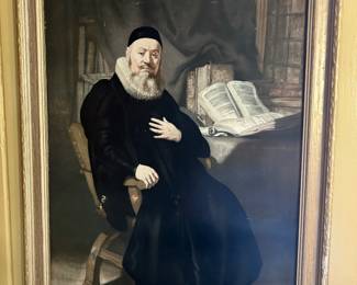 Portrait of Johannes Ellison, print $40 