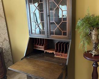 Antique Mahogany secretary desk $400