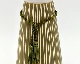 Signed MCM Style Striped Vase