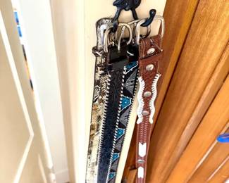 (4) Fashionable Belts - Size 38 & 40