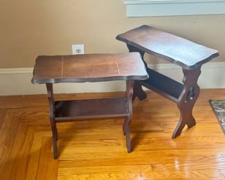 Pair Of Book Side Tables