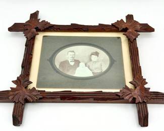 Antique Frame With Photo