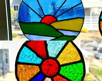 (2) Gorgeous Suncatchers