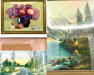 (3) Gorgeous Vintage Prints