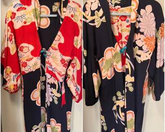 Women’s Vintage Reversible Kimono