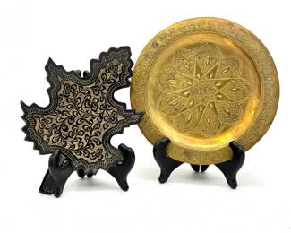 Metal Kashmiri & Moroccan Dish
