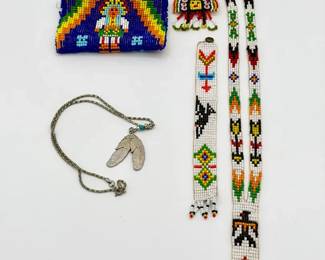 Native American Jewelry & Accessory Lot
