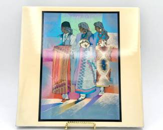 Native American Art Tile