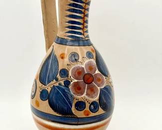 Mexican Tonala Pottery Pitcher