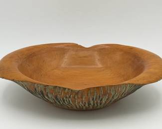 Aldo Tura for Macabo, Milan, Italy Wooden Bowl