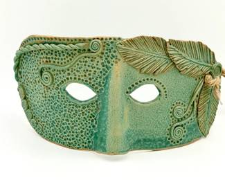 Pottery Venetian Style Mask