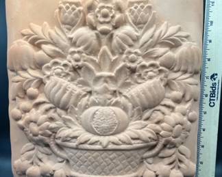 Australian Terracotta High Relief Ceramic Art Tile