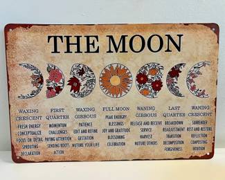 Phases of the Moon Plaque