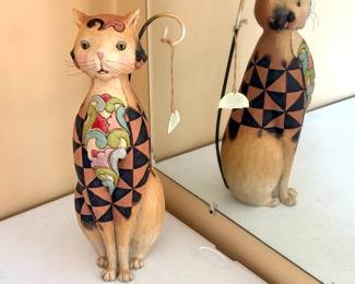 19" Tall Cat Of Heartwood Creek By Jim Shore