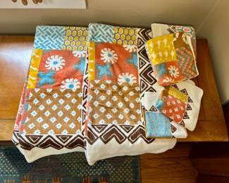 Design Works of Bedford Stuyvesant for Martex Towel Set