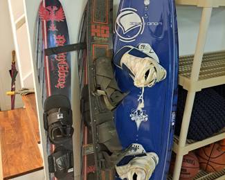 Water Skis & Snowboard