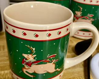 Set of 3 Vintage Coffee Cups