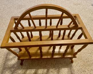 Magazine/Record/Book Rack 