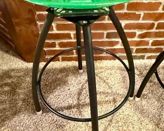 Set of 4 Tractor Seat Bar Stools